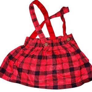 Baby toddler 18 MONTHS plaid skirt dress